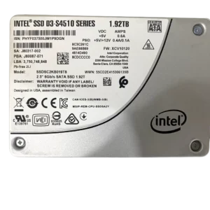 SSD INTEL DC S4500 SERIES 1.92TB 2.5 SATA 6GB SSDSC2KB019T7 seminovo
