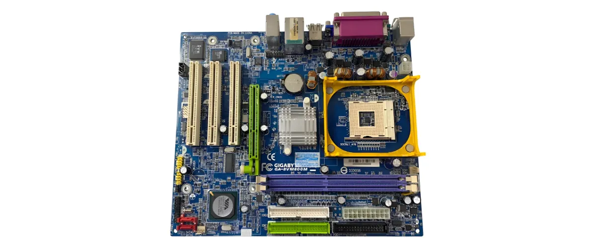 PLACA MÃE INTEL GIGABYTE LGA775 GA-8VM800M - Imagem 2