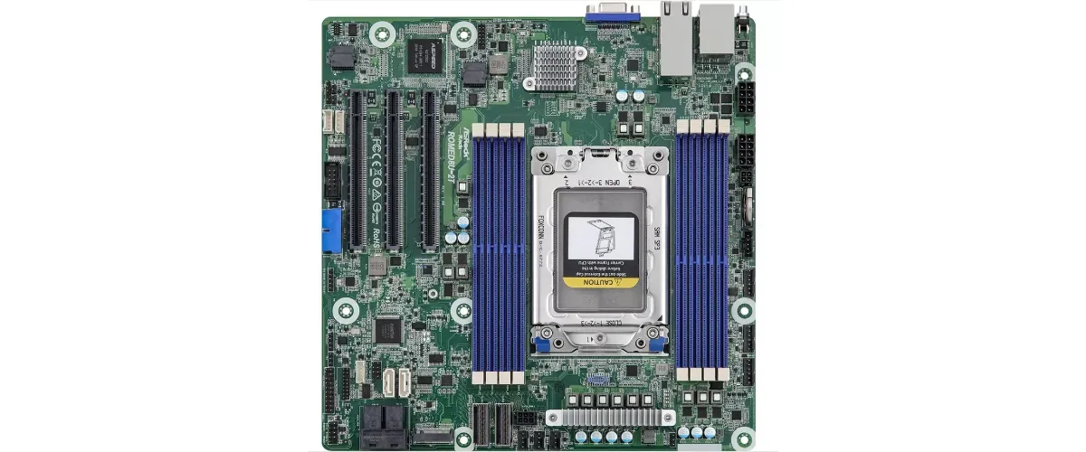 PLACA MÃE ASROCK AMD EPYC 7003/7002 SERIES ROMED8U-2T - Imagem 2