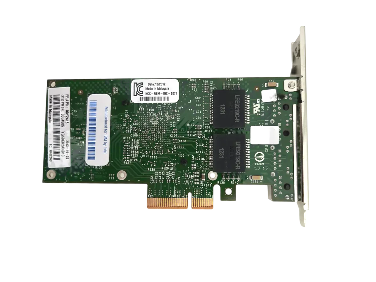 Placa de Rede IBM Storage 1GB RJ45 4-Port 00Y2418 00L4585 - Imagem 3