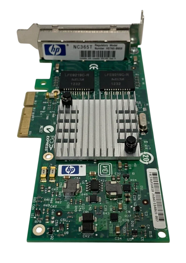 Placa de Rede HP NC365T 1GB RJ45 4-Port 593743-001 593722-B21 - Imagem 4