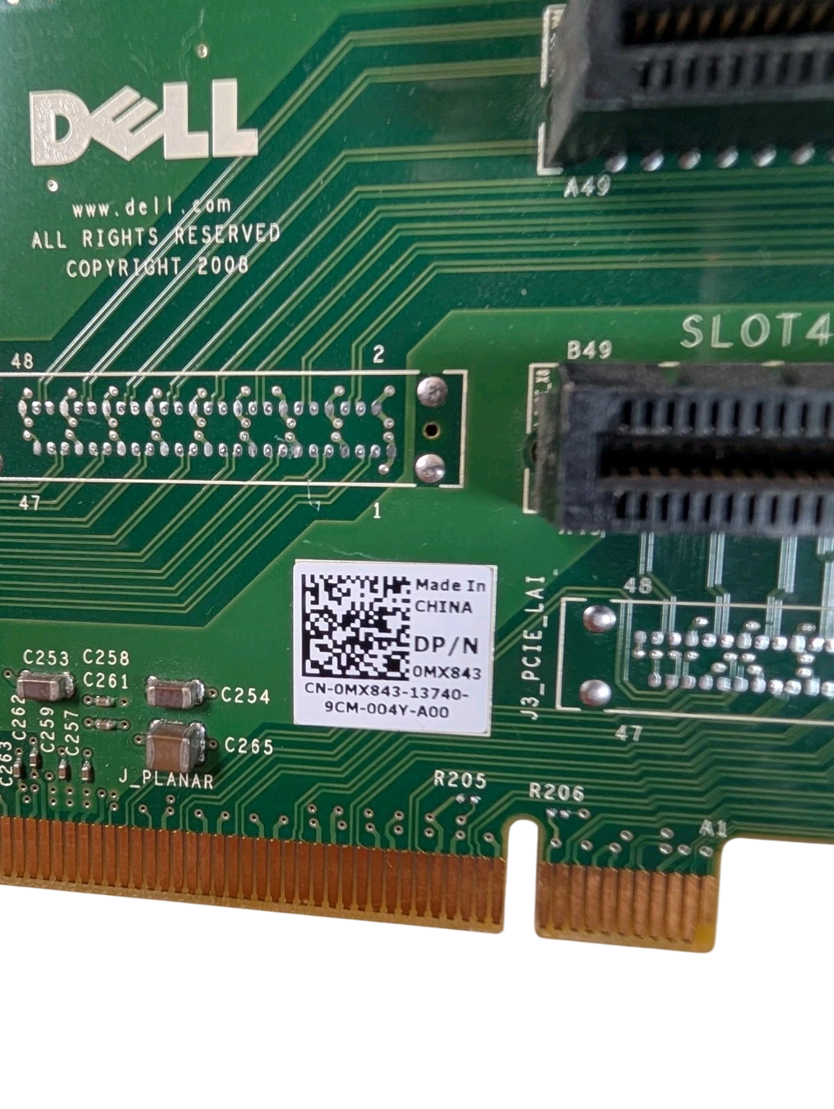 RISER CARD DELL R710 X8 0MX843 MX843 - Imagem 3
