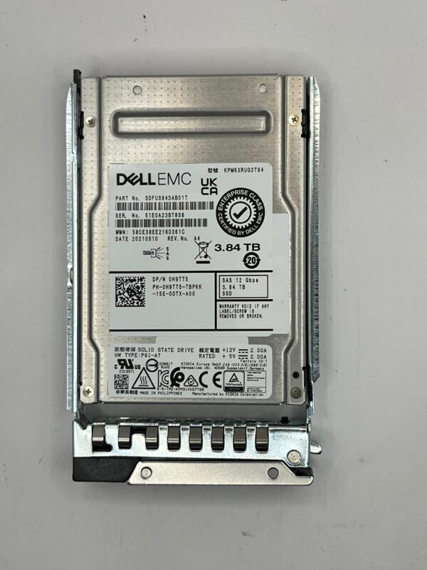 SSD DELL 3.84TB 2,5 SAS 12GB 0H9TT5 H9TT5