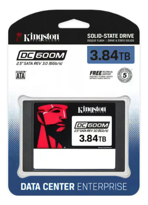SSD KINGSTON 3.84TB 2,5 SATA 6GBPs SEDC600M/3840G