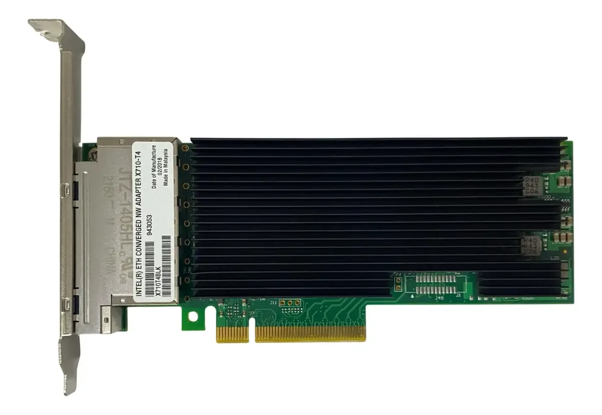 Placa de Rede DELL Intel X710-T4 10GB RJ45 4-Port 0K5V44 K5V44 - Imagem 2