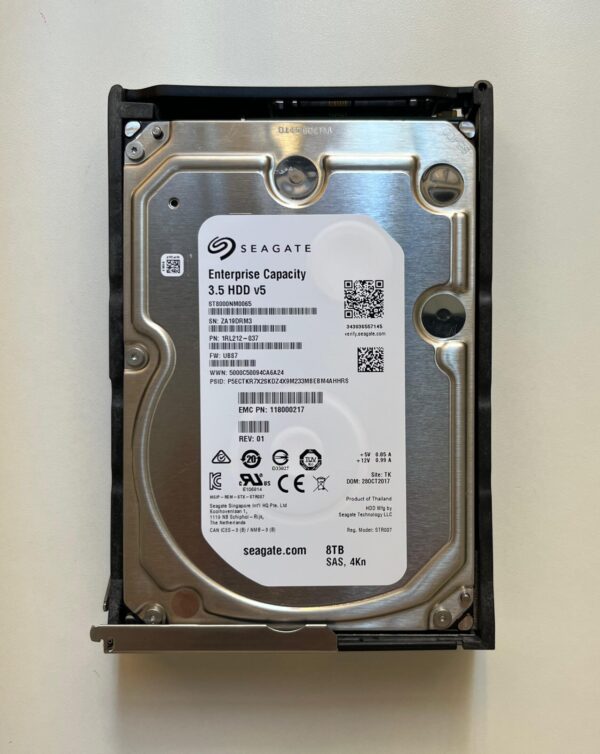 HD EMC 8TB 7.2K 3.5 SAS 6GBPs 005052461