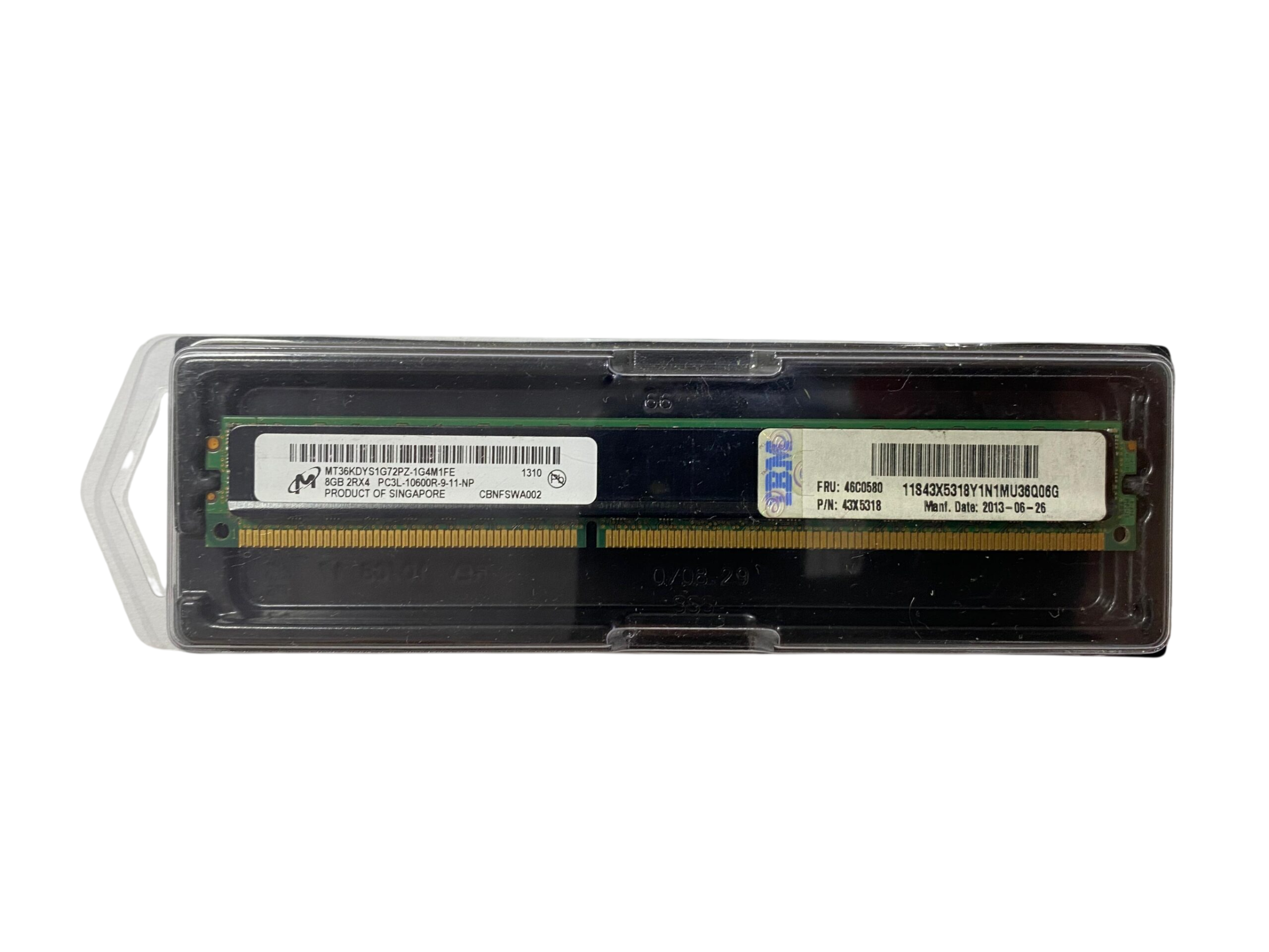 Memória IBM 8GB DDR3-1333 RDIMM 46C0580 43X5318 - Imagem 2