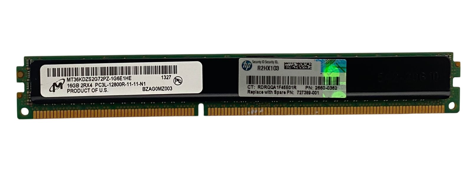 Memória Cache HP 16GB DDR3-1600 RDIMM 727389-001 - Imagem 3