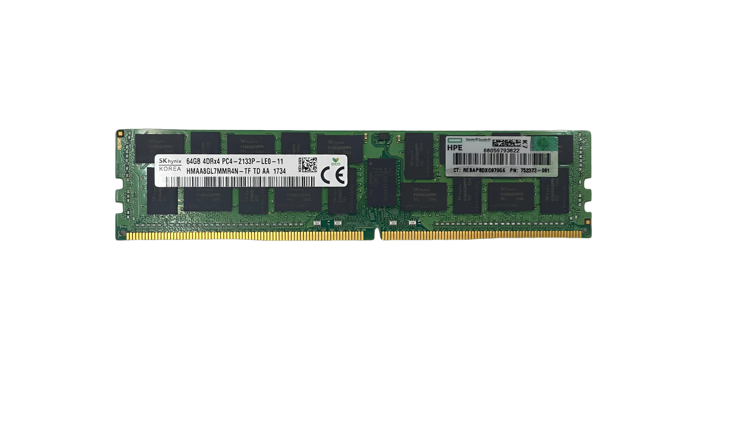 Memória HP 64GB DDR4 2133 LRDIMM 752373-091 726724-B21 - Imagem 3