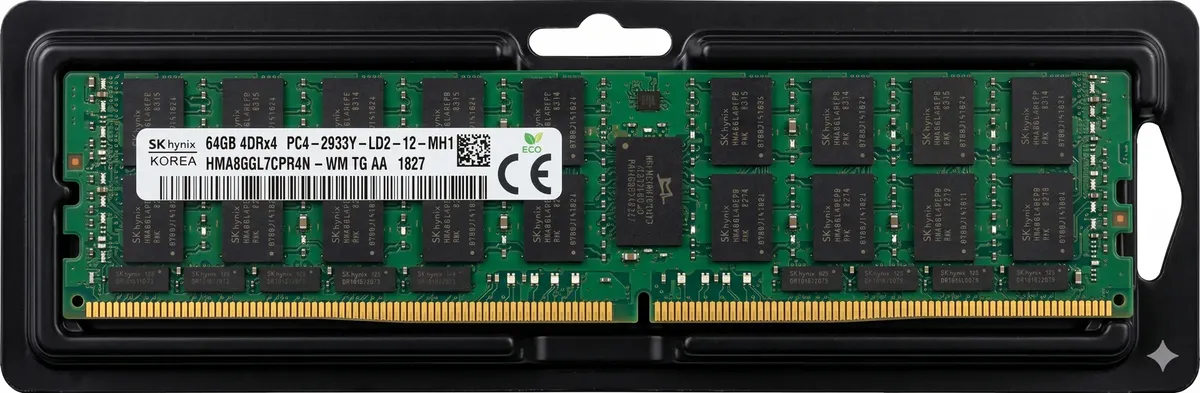 Memória SkHynix 64GB DDR4-2933 LRDIMM HMAA8GL7CPR4N-WM - Imagem 2