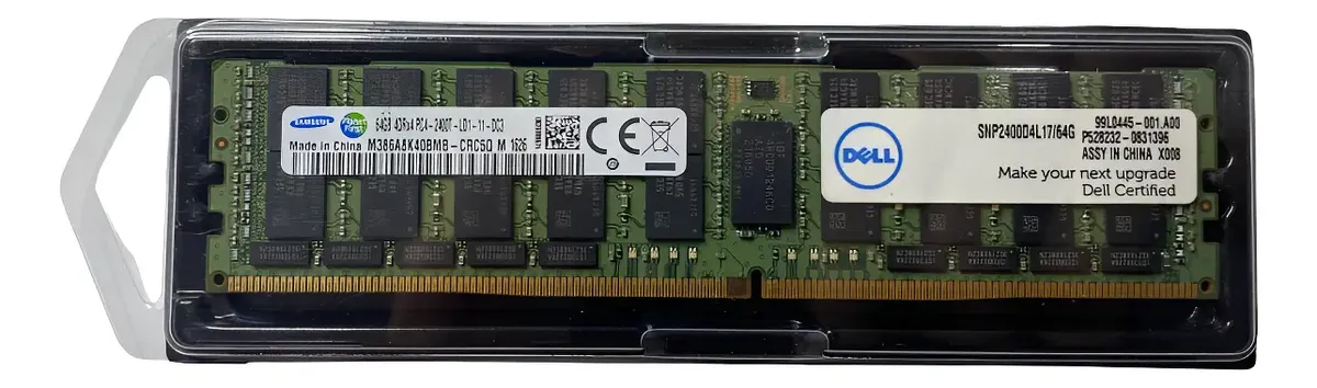 Memória DELL 64GB DDR4-2400 LRDIMM SNP2400D4L17/64G - Imagem 3
