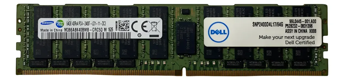 Memória DELL 64GB DDR4-2400 LRDIMM SNP2400D4L17/64G - Imagem 4