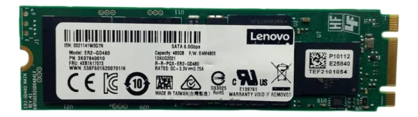 SSD M.2 Lenovo 480GB SATA 4XB7A17073 02JG529 - Imagem 2