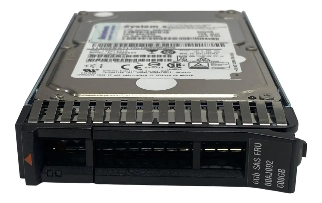 HD IBM 600GB 10K 2.5 SAS 6GB 00AJ091 00AJ092 00AJ095 seminovo - Imagem 2