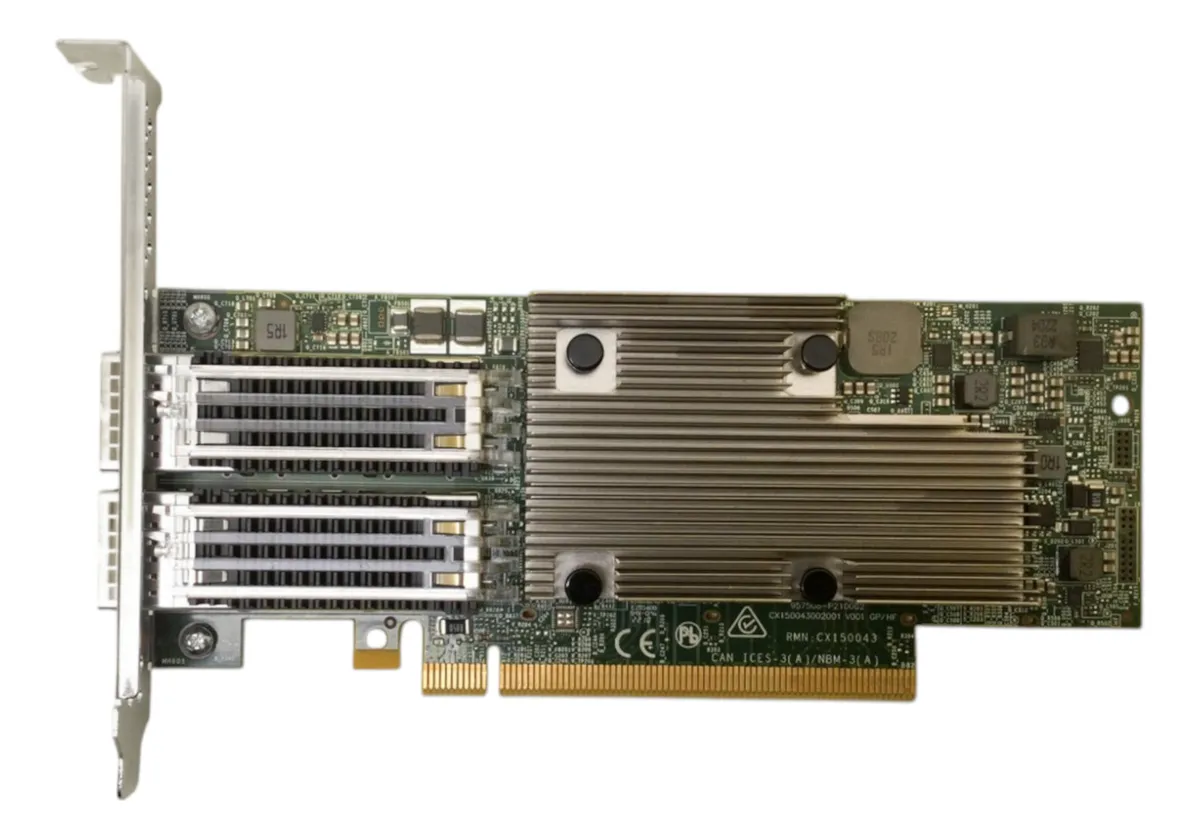 Placa de rede DELL 57508 100GB QSFP56 2-Port 0FPM6F FPM6F - Imagem 2