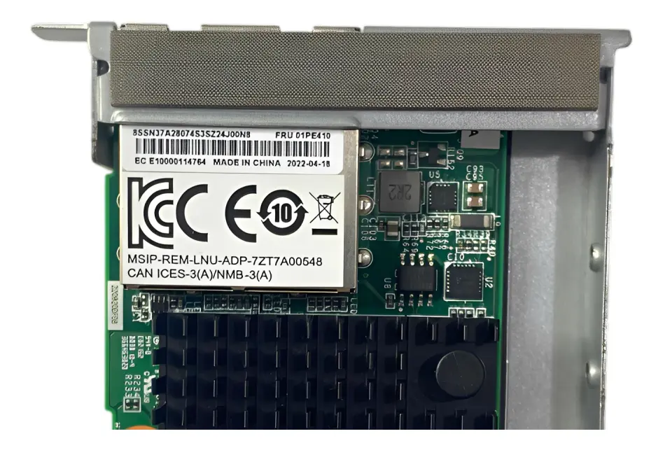 Placa de Rede Lenovo X722 10GB RJ45 2-Port LOM 01PE410 7ZT7A00548 - Imagem 4