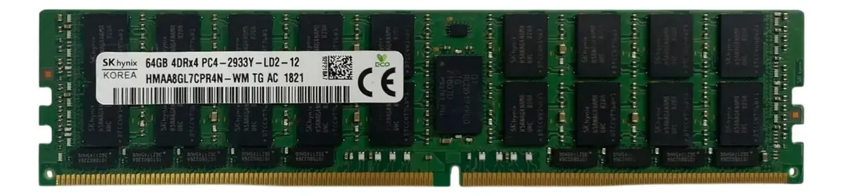 Memória SkHynix 64GB DDR4-2933 LRDIMM HMAA8GL7CPR4N-WM - Imagem 3