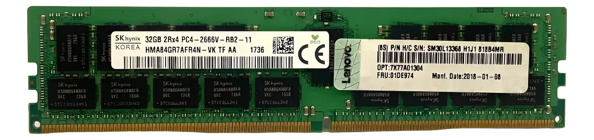 MEMORIA LENOVO 32GB DDR4-2666 RDIMM 01DE974 - Imagem 3
