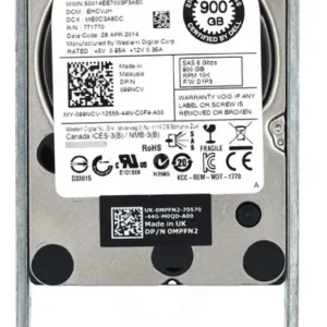 HD DELL 900GB 10K 2,5 SAS 6GB 099NCV 99NCV