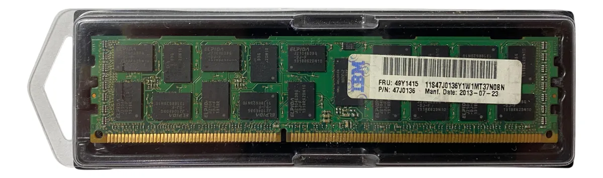 Memória IBM 8GB DDR3-1333 RDIMM 49Y1415 47J0136 - Imagem 2