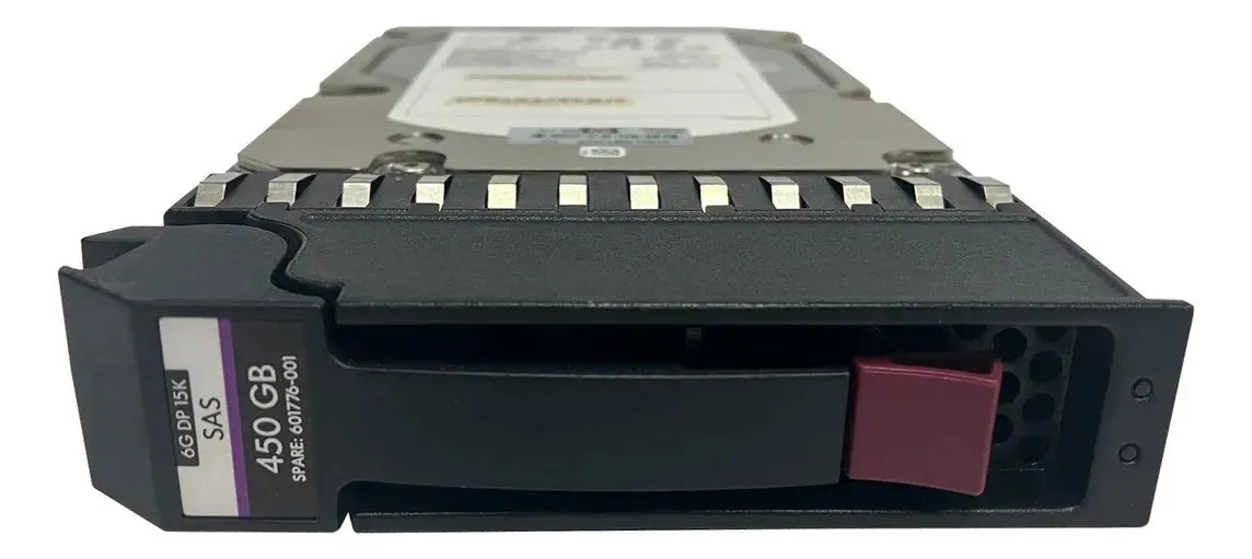 HD HP 450GB 15K SAS 6GB 3.5 601776-001 601711-001 AP859A seminovo - Imagem 2