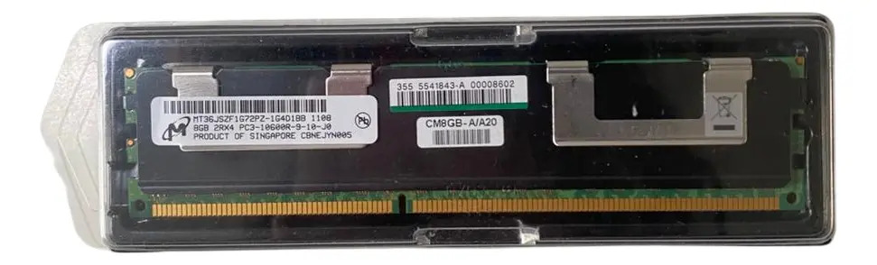 Memória Cache HITACHI 8GB DDR3-1333 RDIMM 5541843-A - Imagem 2
