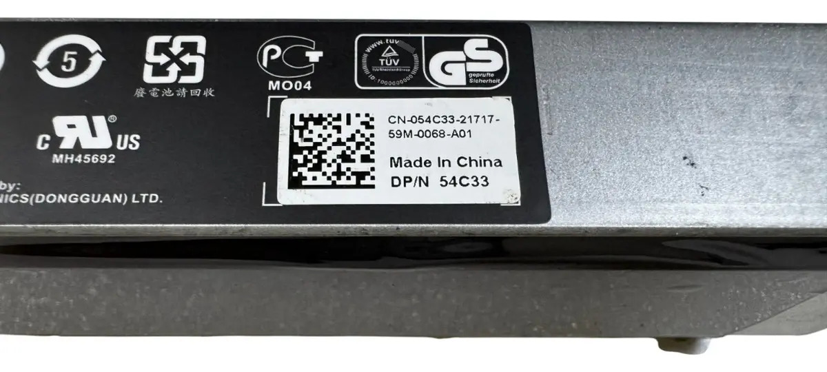 Bateria DELL CML FS8600 0NYP1D NYP1D 0DPNCD DPNCD - Imagem 7