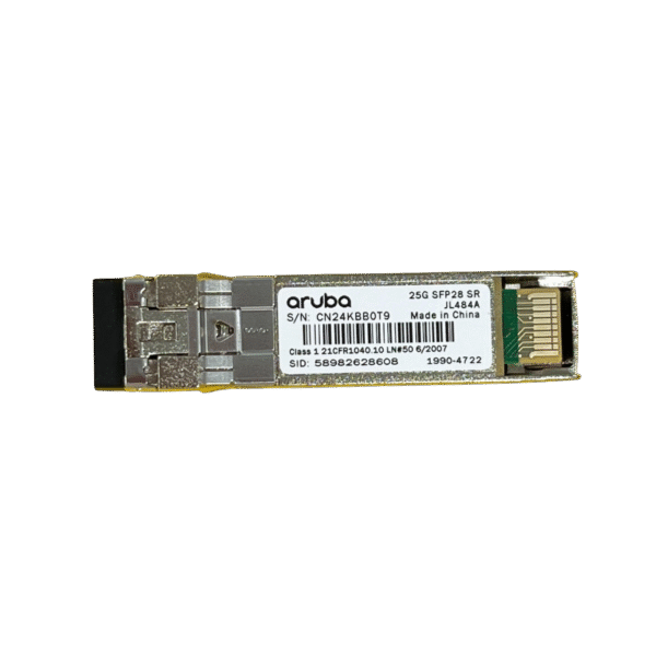 GBIC Aruba HPE 25G SFP28 LC SR 100m MMF 1990-4722 JL484A - Imagem 2