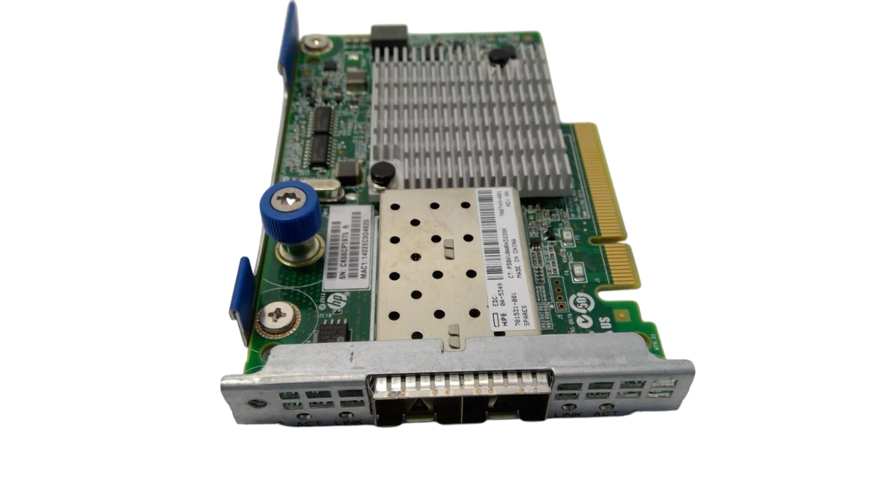 Placa de Rede HP 534FLR 10GB SFP+ 2-Port 701531-001 700751-B21 - Imagem 3