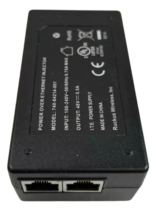 Adaptador Fonte Ruckus PoE 48V RJ45 740-64214-001 - Imagem 3