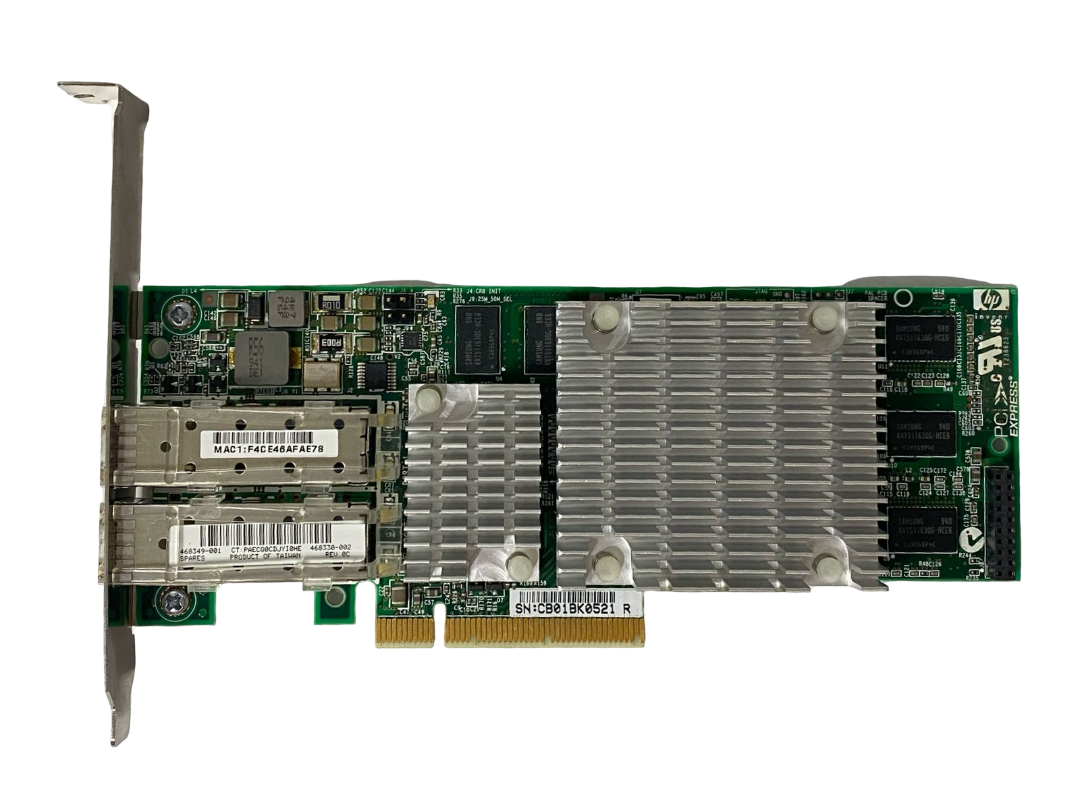 Placa de Rede HP NC522SFP 10GB SFP+ 2-Port 468349-001 - Imagem 2