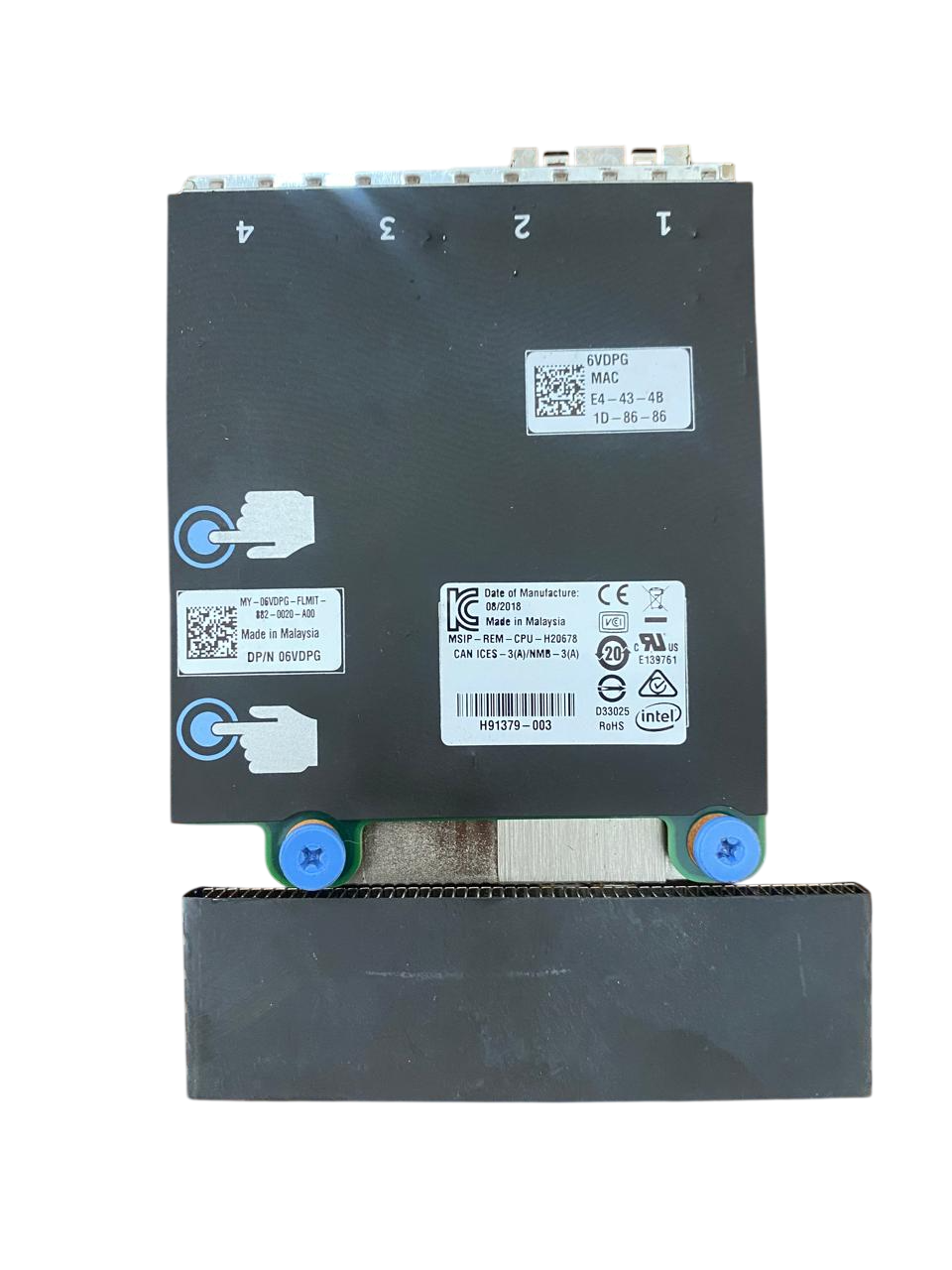 Placa de Rede DELL X710+ I350 2x10GB SFP 2x1GB RJ45 4-Port 06VDPG - Imagem 4