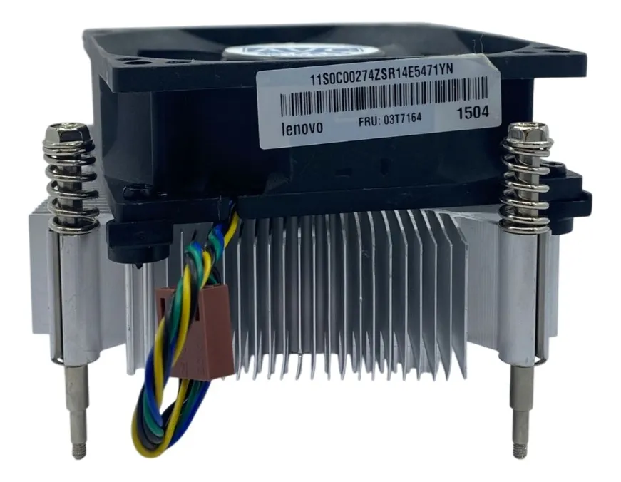 Dissipador LENOVO M91 M92 12V 03T7164 03T9513 - Imagem 2