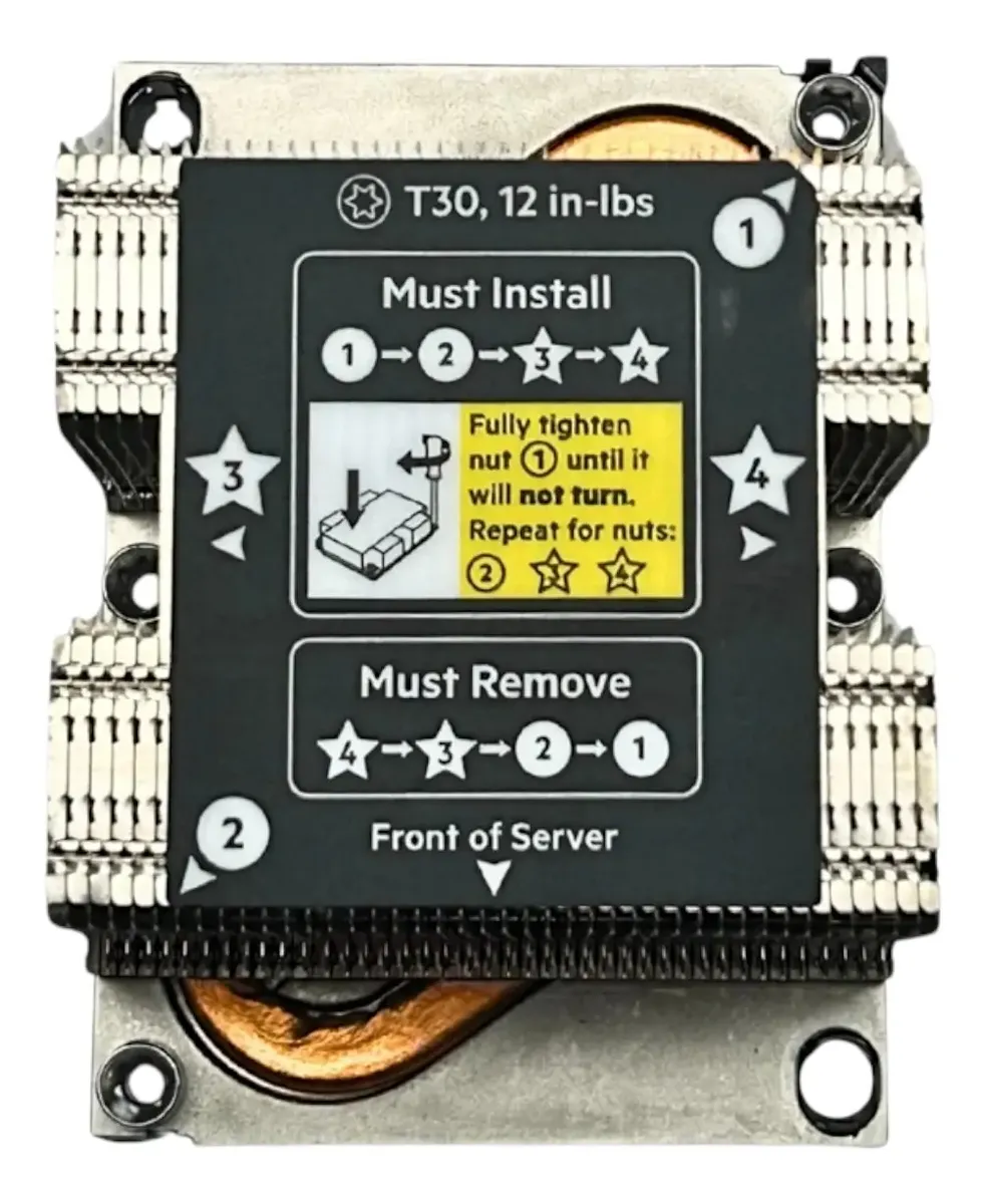 Dissipador HP 4200 Gen10 P08343-001 P09711-001 P09884-001 - Imagem 2