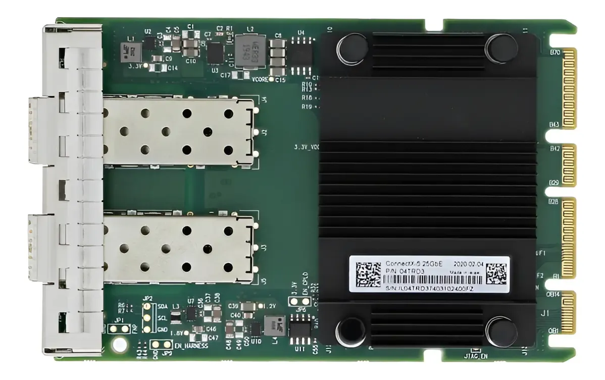 Placa de Rede DELL ConnectX-5 25Gb SFP28 2-Port 04TRD3 4TRD3 - Imagem 2