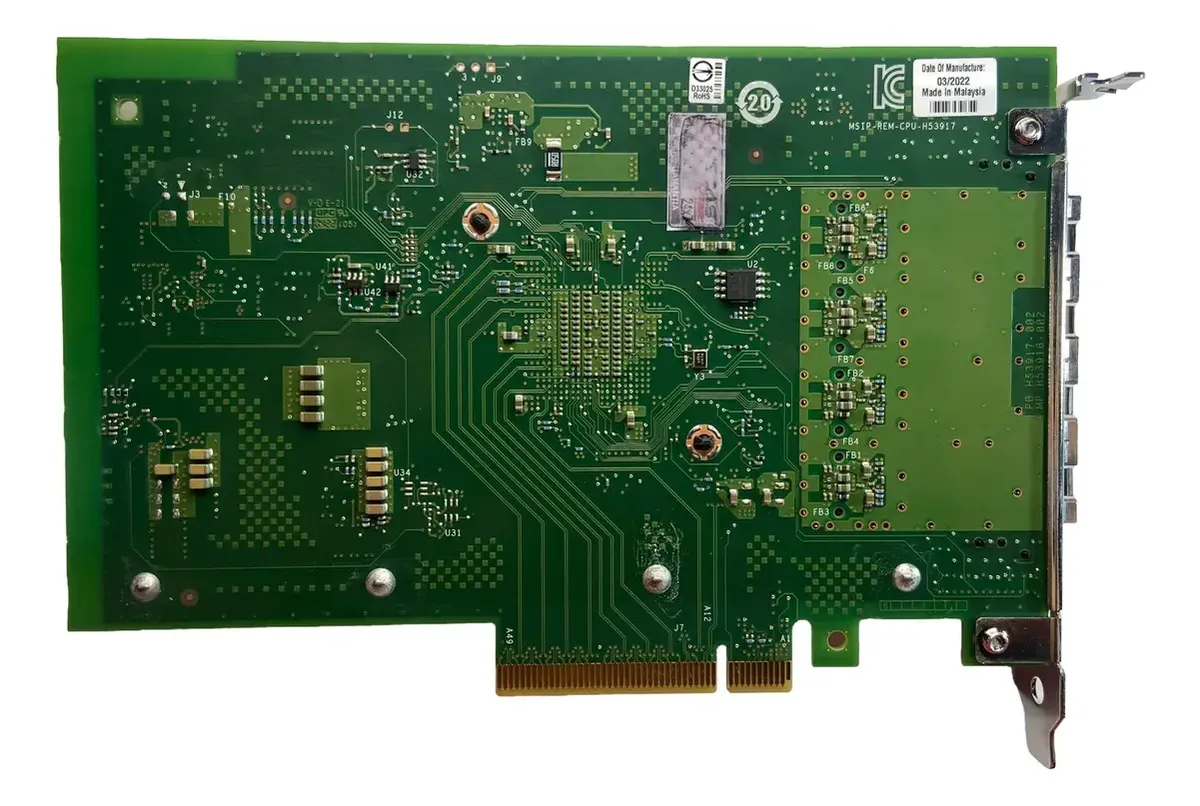 Placa de Rede DELL X710-DA4 10GB SFP+ 4-Port 0DDJKY DDJKY - Imagem 4