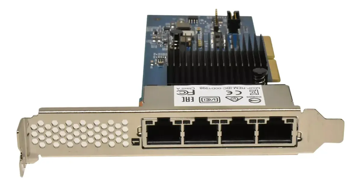 Placa de Rede LENOVO I350-T4 ML2 1GB RJ45 4-Port 00JY932 00JY931 - Imagem 3