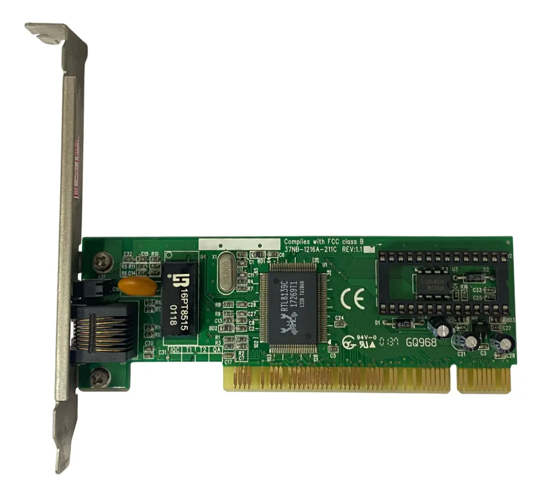 Placa de Rede LG 100MB RJ45 1-Port Gq968 - Imagem 2
