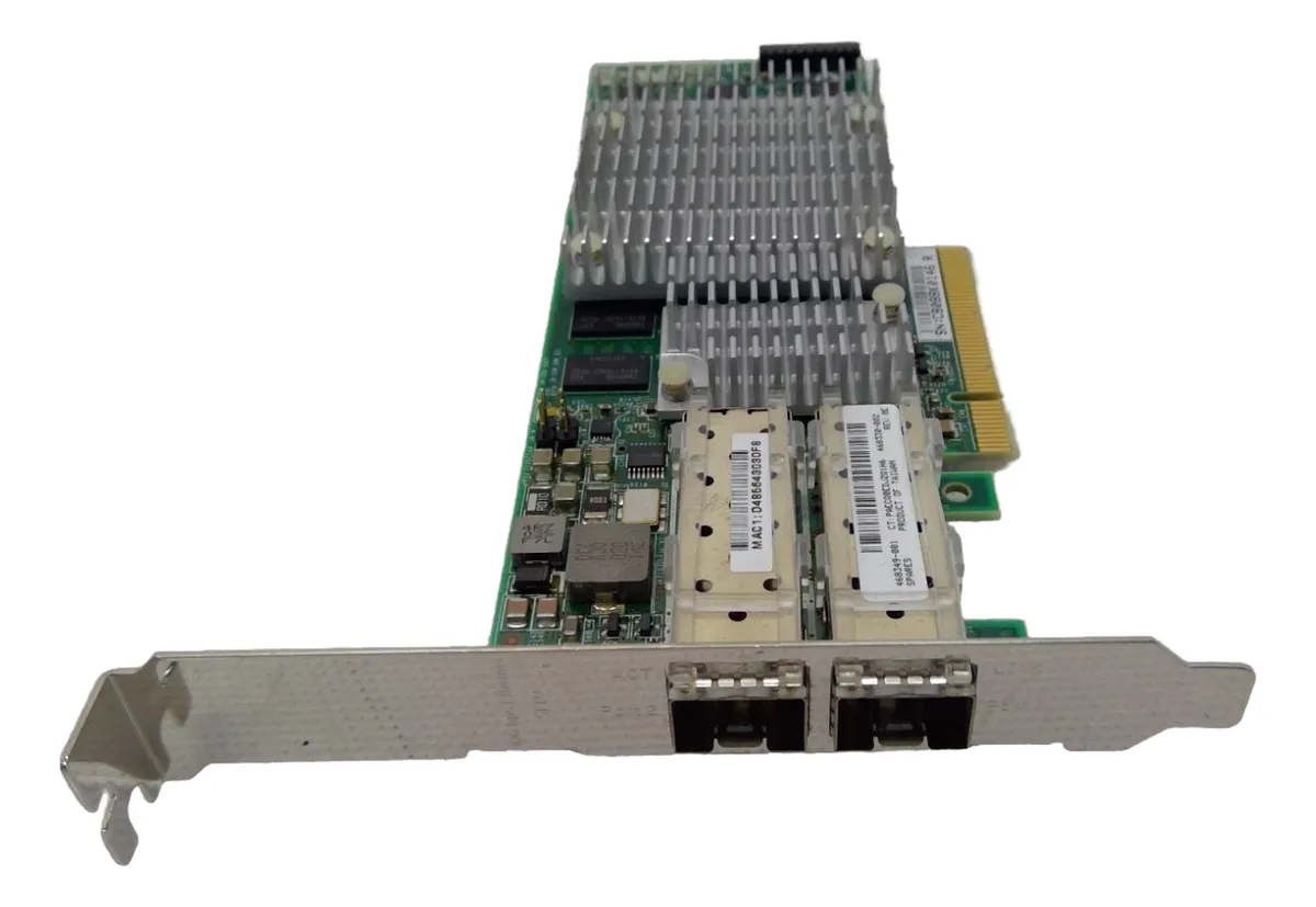 Placa de Rede HP NC522SFP 10GB SFP+ 2-Port 468349-001 - Imagem 3