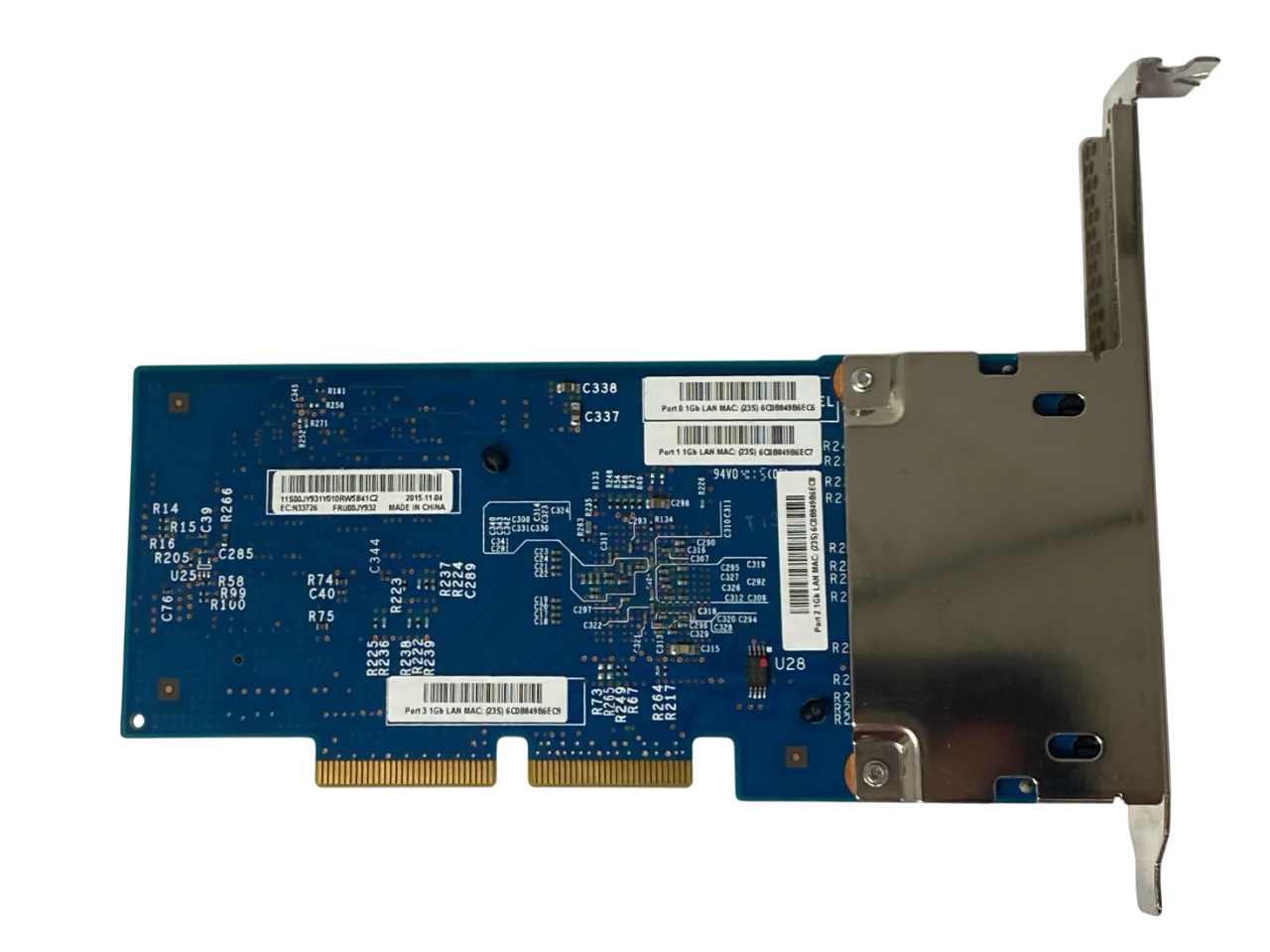 Placa de Rede LENOVO I350-T4 ML2 1GB RJ45 4-Port 00JY932 00JY931 - Imagem 5
