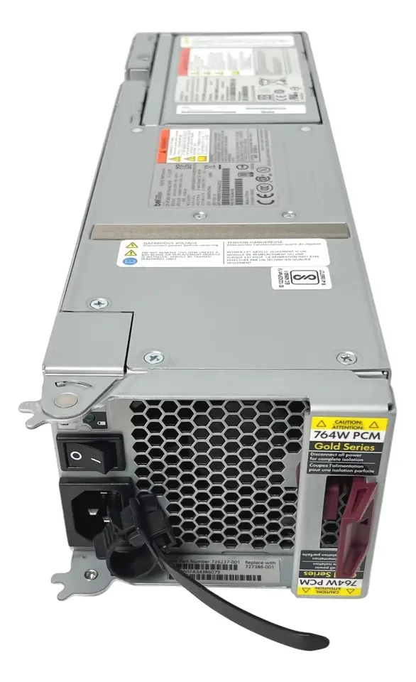 Fonte HP 764W 80 Plus Gold 3PAR 7000 726237-001 727386-001 - Imagem 3