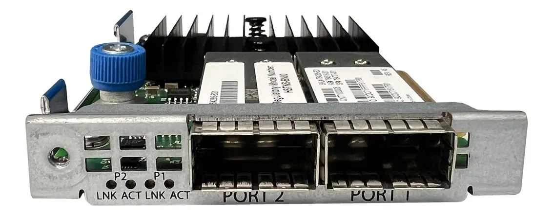 Placa de Rede HP 544+FLR-QSFP 10/40GB FDR SFP+ 2-Port LOM 764737-001 - Imagem 2