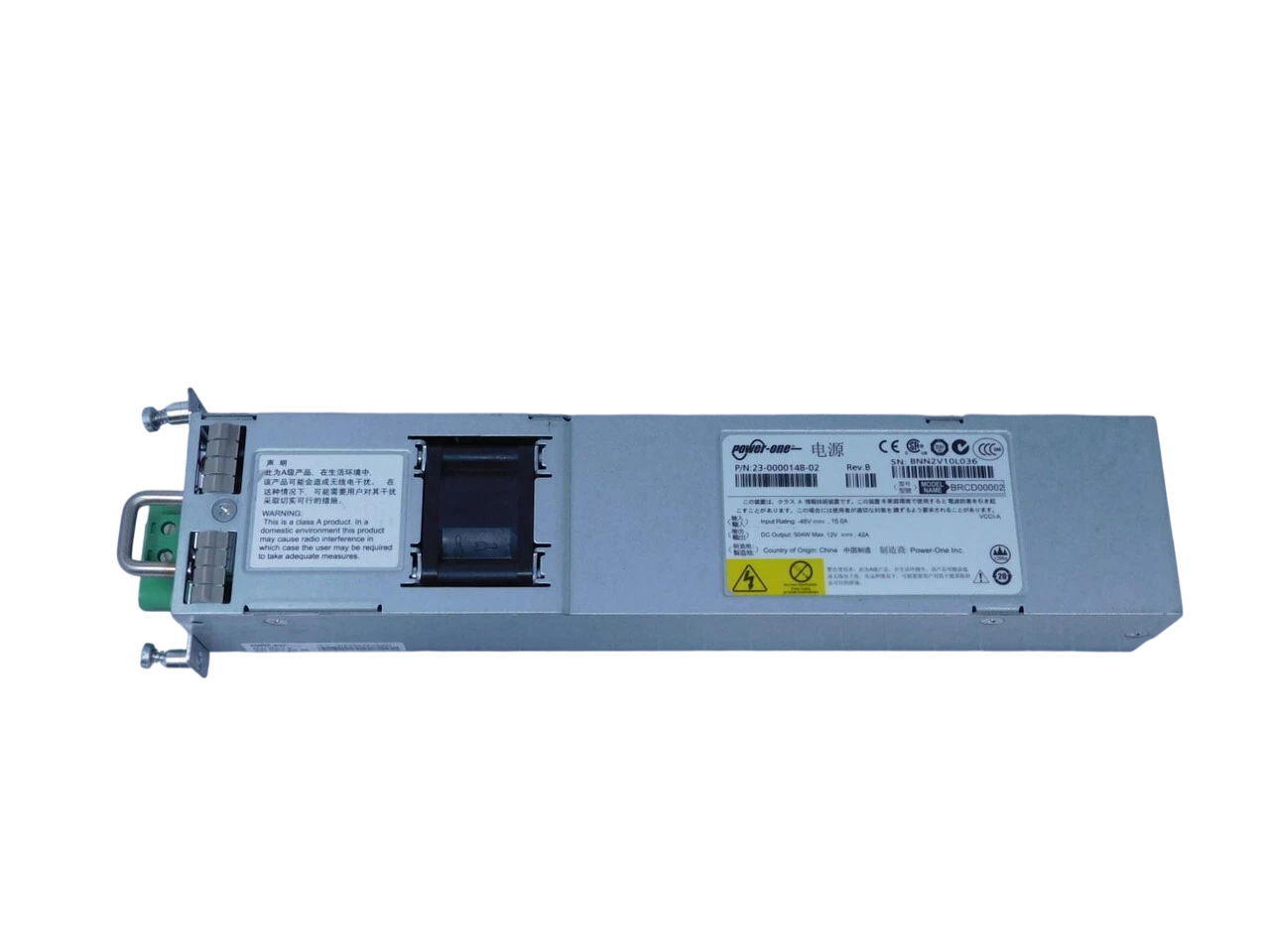 Fonte POWER ONE 504W DC 23-0000148-02 BRCD00002 - Imagem 3