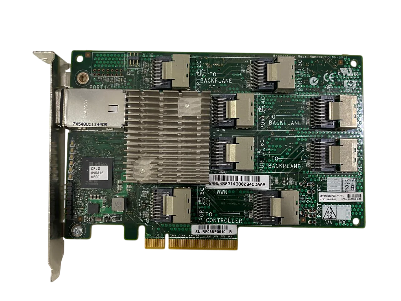 Placa de Expansão HP 24-Baias 8-Port Mini-SAS 487738-001 - Imagem 2
