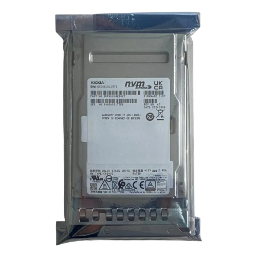 SSD KIOXIA 15.36TB U3 PCIE 4.0 NVMe 2,5 KCD6XLUL15T3 seminovo - Imagem 3