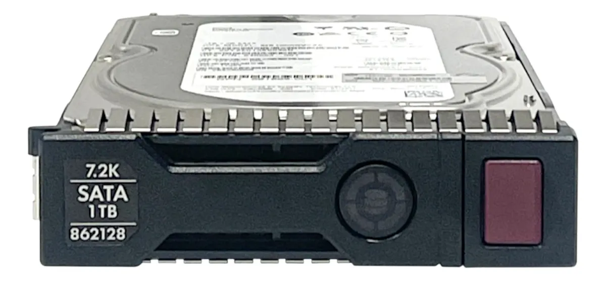 HD HP 1TB 7.2K 3,5 SATA 6GBPs 862128-001 861691-B21 - Imagem 2