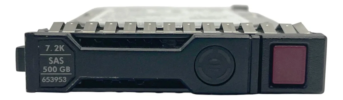 HD HP 500GB 7.2K 2,5 SAS 6GBPs 653953-001 652745-B21 NOVO - Imagem 2