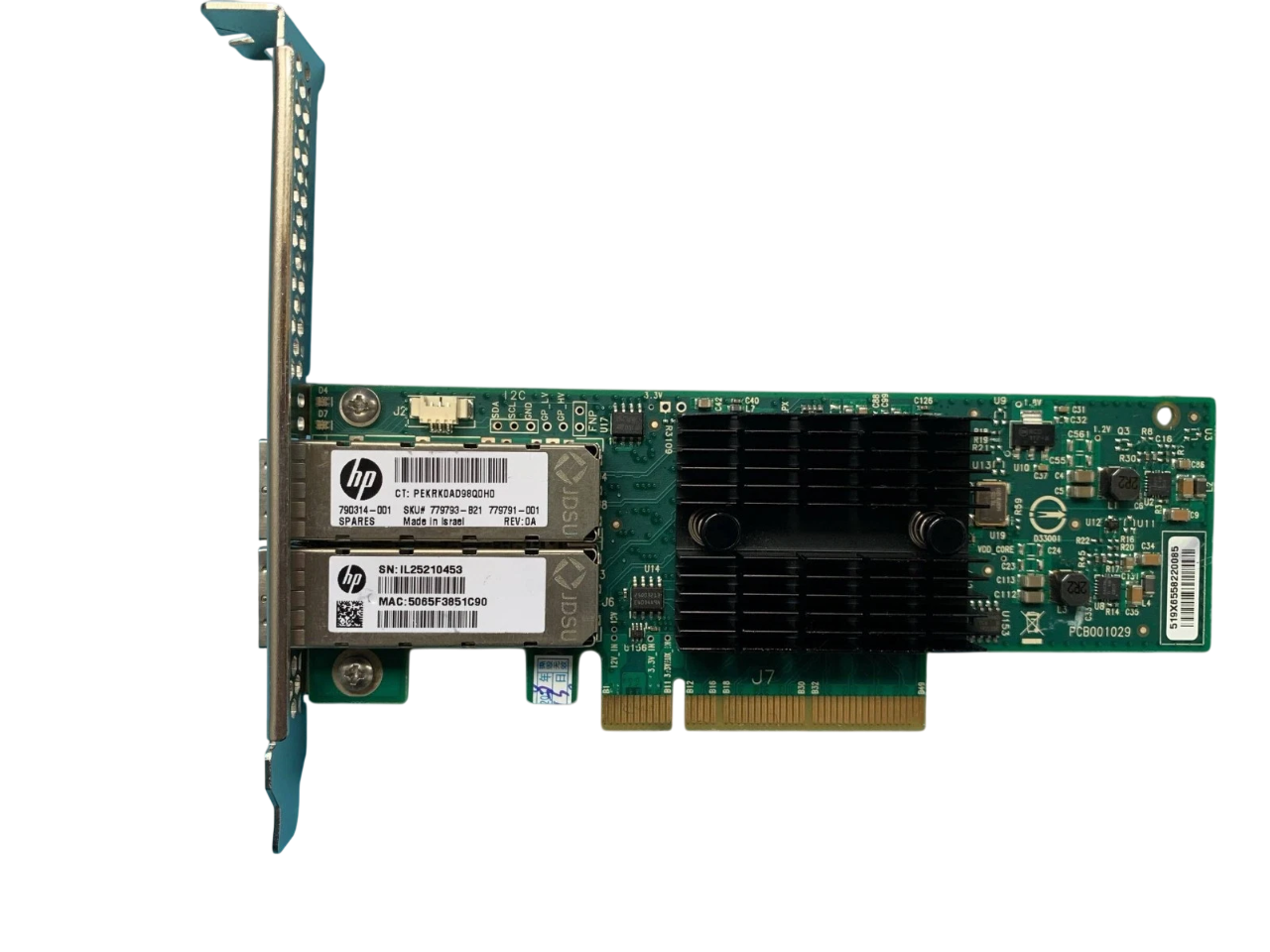 Placa de Rede HP 546SFP 10GB SFP 2-port 779791-001 - Imagem 2