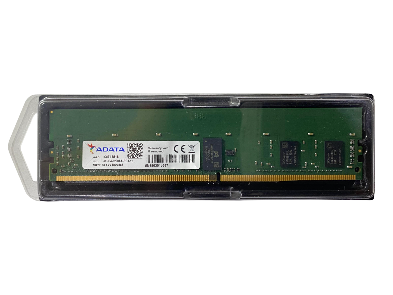 Memória ADATA 8GB 1Rx8 DDR4-3200 RDIMM AI4P32NC8T1-B81S ...