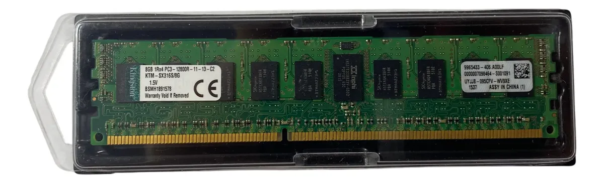 Memória KINGSTON 8GB DDR3 1600 RDIMM KTM-SX316S/8G - Imagem 2